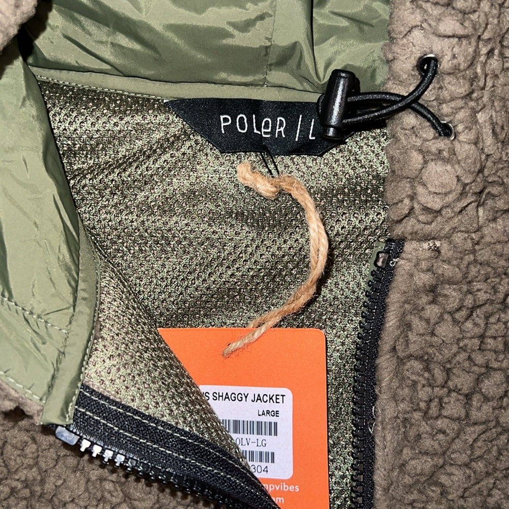 Poler stuff shaggmaster jacket. Size L. NWT. - Picture 4 of 5